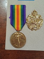 WW1 VICTORY MEDAL.TANK CORPS.