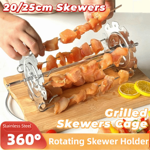 Rotating barbecue grill - rotating,