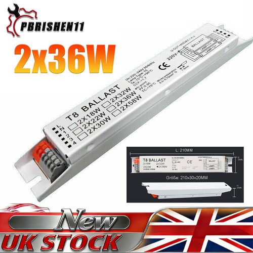 240v 2x36w lamp electronic - lamp,