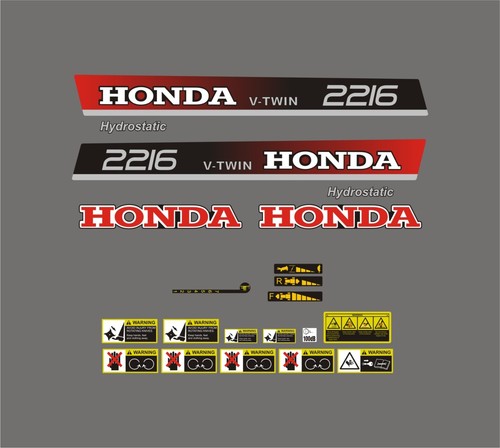 Honda 2216 mower decal - 2216,