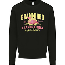 Gramingo Funny Grandma Flamingo Mens Sweatshirt Jumper