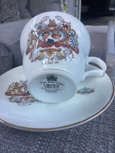 China cup and saucer - cup,