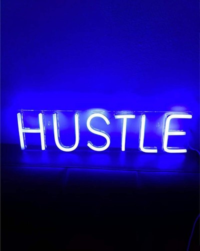 Hustle led neon - led,