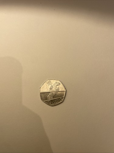 Equestrian olympic 50p coin - 50p,