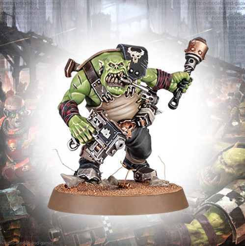 Armageddon ork boy - ++,