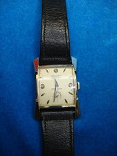 VINTAGE GRUEN VERI-THIN CURVEX DIAMOND DIAL WRISTWATCH - W/10 K GF CASE - NICE 