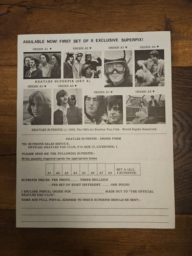 Beatles original fan club - beatles,