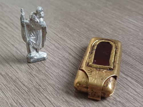 Vintage catholic cased - vintage, pocket