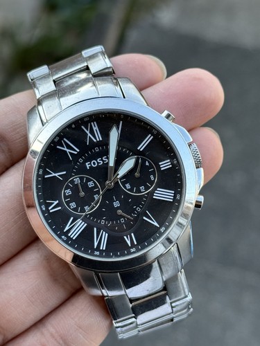 Fossil grant chronograph - mm,
