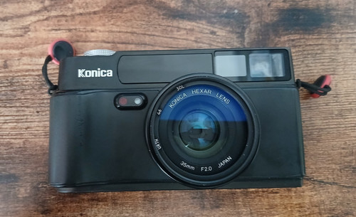Konica hexar 35mm black - f2,