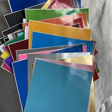 38 Pc Heat Transfer Vinyl Sheets Bundle 30x30cm Iron on HTV T-shirts Garment DIY