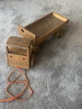 Vintage Wooden Truck, Pull
