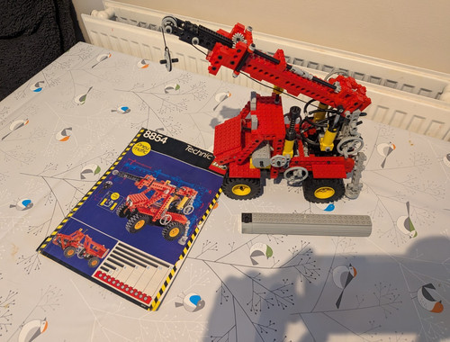 Lego technic 8854 power - technic, crane