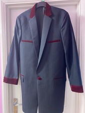 teddy boy drape jacket size 42”