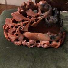 Antique hand carved  Soapstone
