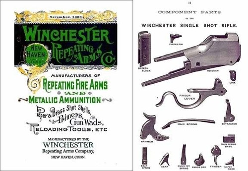 Winchester 1885 november arms - winchester,