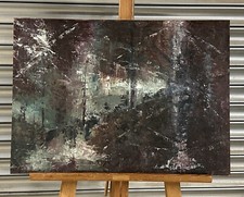 Circa 1950’s Oil On Board