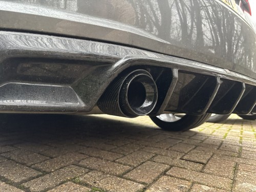 Carbon exhaust tips - tips, for
