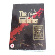 The Godfather Trilogy 5-Disc Collection DVD Coppola Restoration Box Set