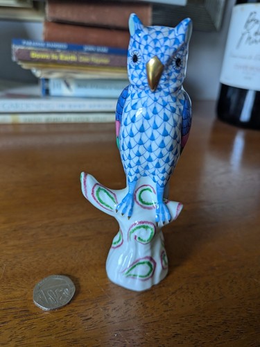 Herend large upright - , owl