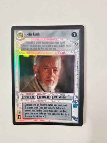Decipher star wars ccg ben - star,