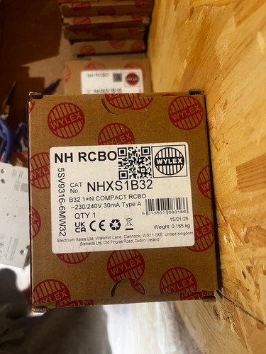 Wylex rcbo mcb - wylex, nh