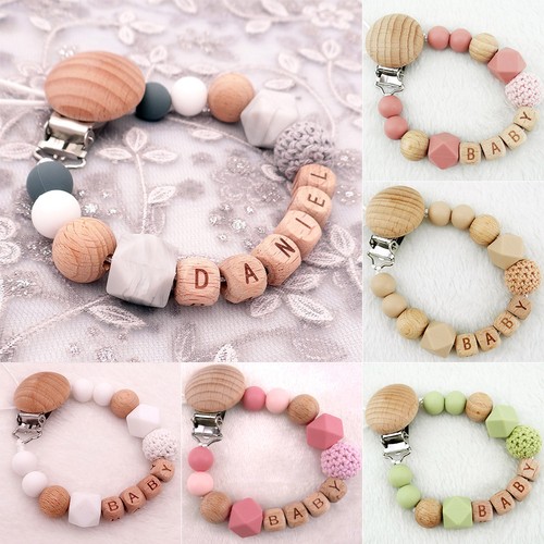 Personalised name dummy - name, clip