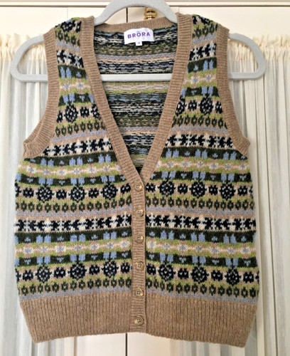 Brora knitted fair isle - brora,
