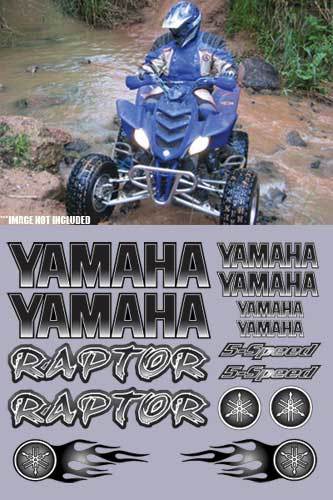 Yamaha raptor black full color - raptor,