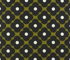 Orla Kiely Cotton Fabric Spot Flower Seagrass Curtain Cushion Bag Making