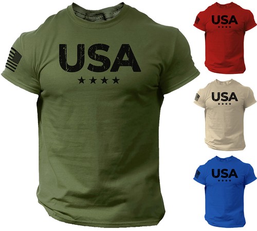 Usa stars flag men - flag, shirt