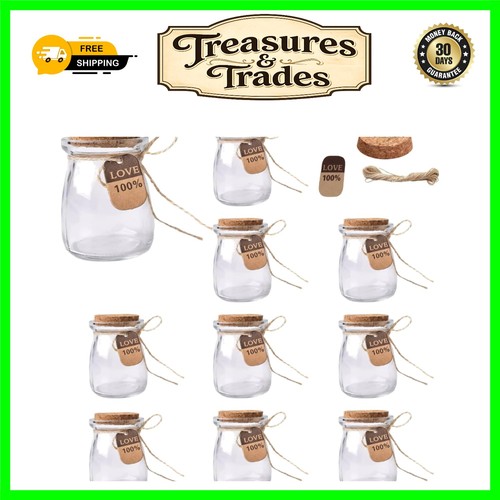 Versatile mini glass jars with - versatile,