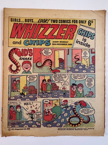 Whizzer chips comic - comic,, dec