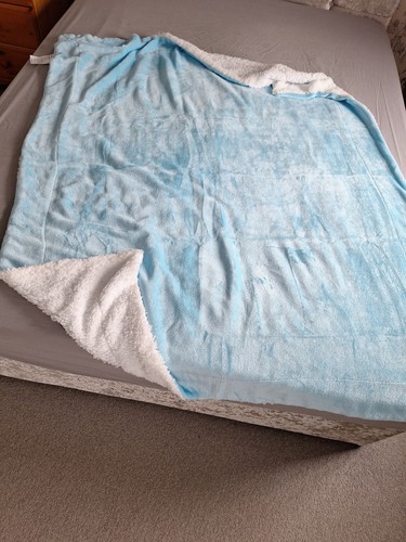 Sherpa fleece minky blanket - minky,