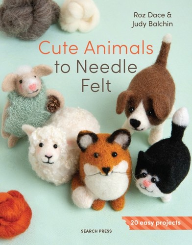 Cute animals needle - animals, felt