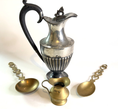 Antique vintage metal brass - antique,