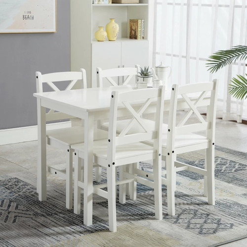 Classic solid wooden dining - wooden,