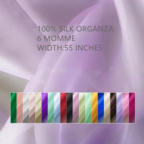100 silk organza fabric - 100%,