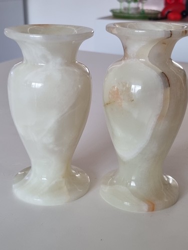 Pair vintage onyx - pair,