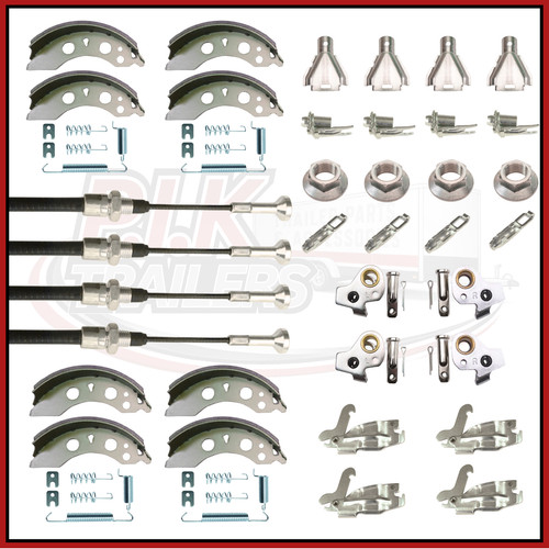 Brake shoe long life - long,
