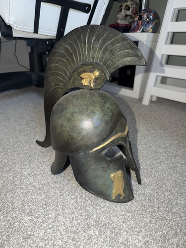 Handmade greek helmet - handmade,