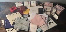 Large Lot Authentic Jewelry Boxes & Bags – Pandora, Cartier, Boucheron Gift Set