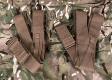 STRETCHER SLING x 2 British Army Issue Medical Stretcher bearer harness x 2 TAN
