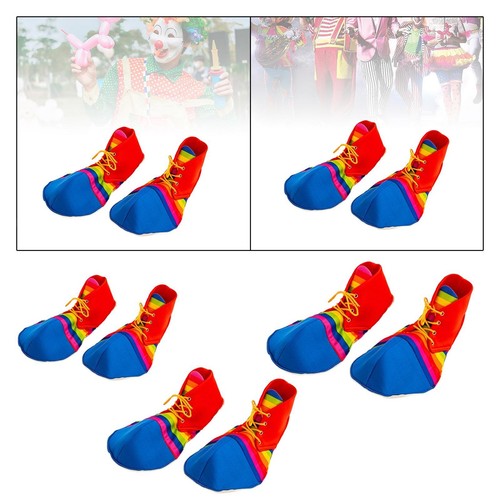 Rainbow clown shoes pretend - rainbow,