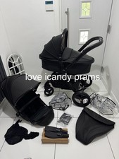 Egg 2 GEO BLACK stroller & carrycot   ?Professionally cleaned /refurb ?