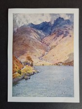 Antique 1908 print - Wast
