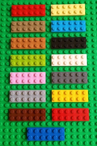 Lego part 3795 2x6 plate - lego, 3795,