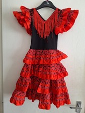 Kids dress up - Flamenco dress - 5-6 years - USED