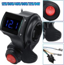 12V-84V E-bike Twist Thumb