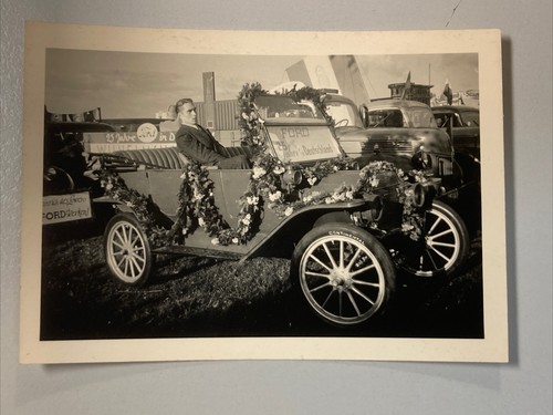 1950 old photo car - old, ford
